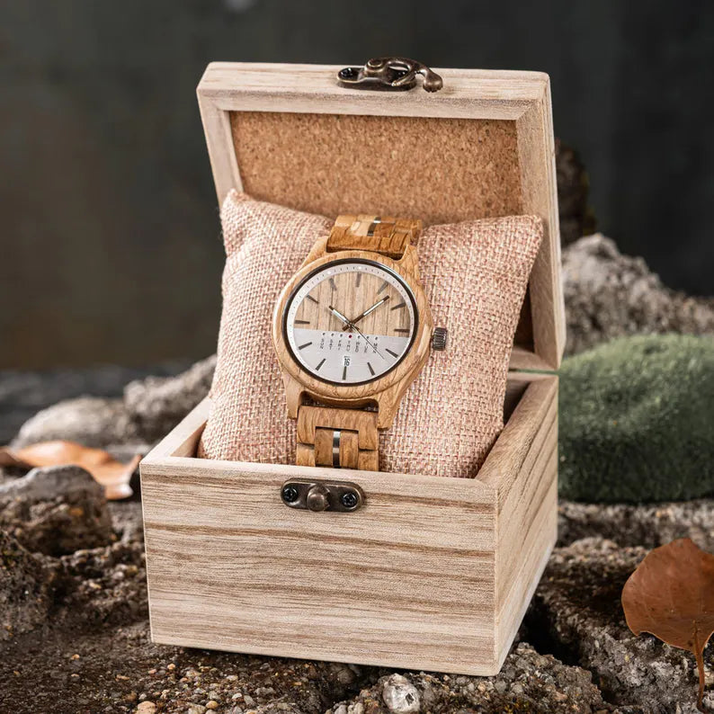 W200 Personalized Wooden Watch