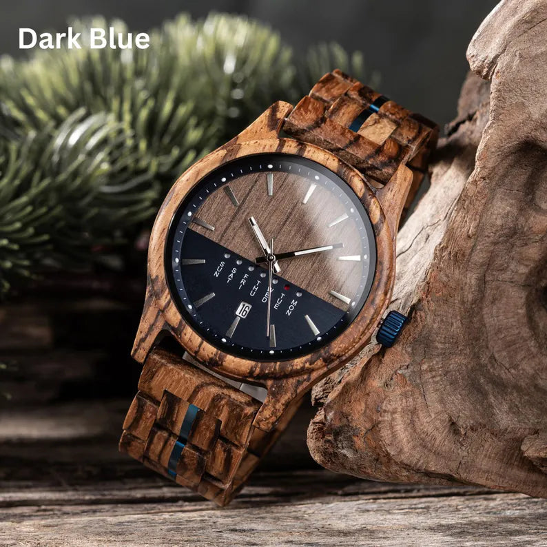 W200 Personalized Wooden Watch