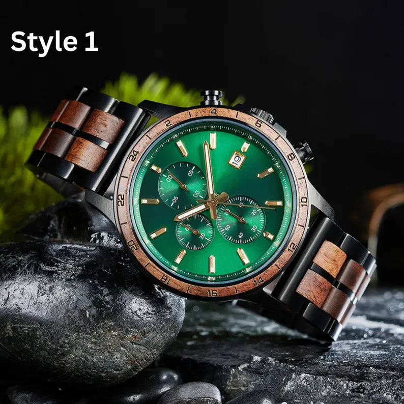 W224 Personalized Wooden Watch