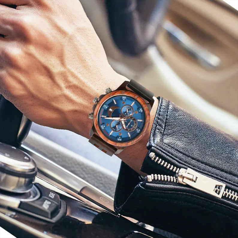W279 Personalized Wooden Watch